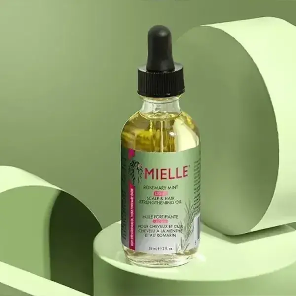 Milele Rosemary Mint Scalp and Hair Strengthening Oil
