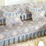 A Complete Set Of Minimalist Dustproof Sofa European Sofa Cushion cover